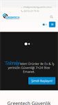 Mobile Screenshot of greentechguvenlik.com.tr